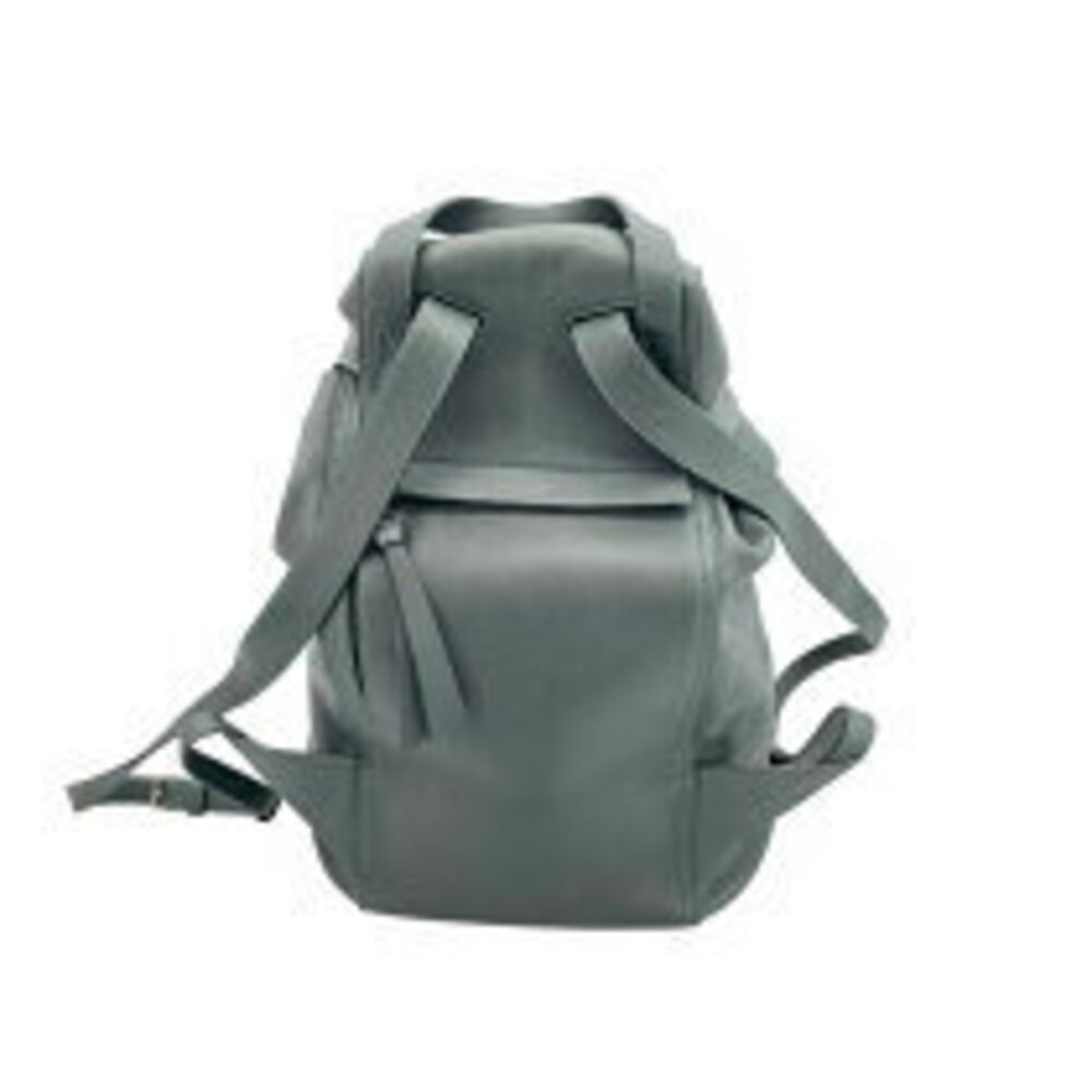 Loewe Drawstring Backpack Green Leather - image 3